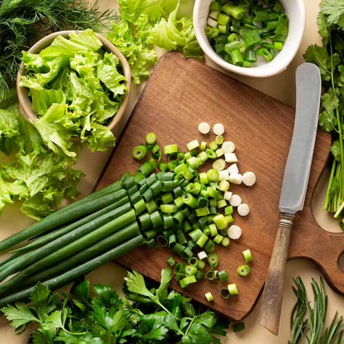 مصرف سبزیجات برگ سبز